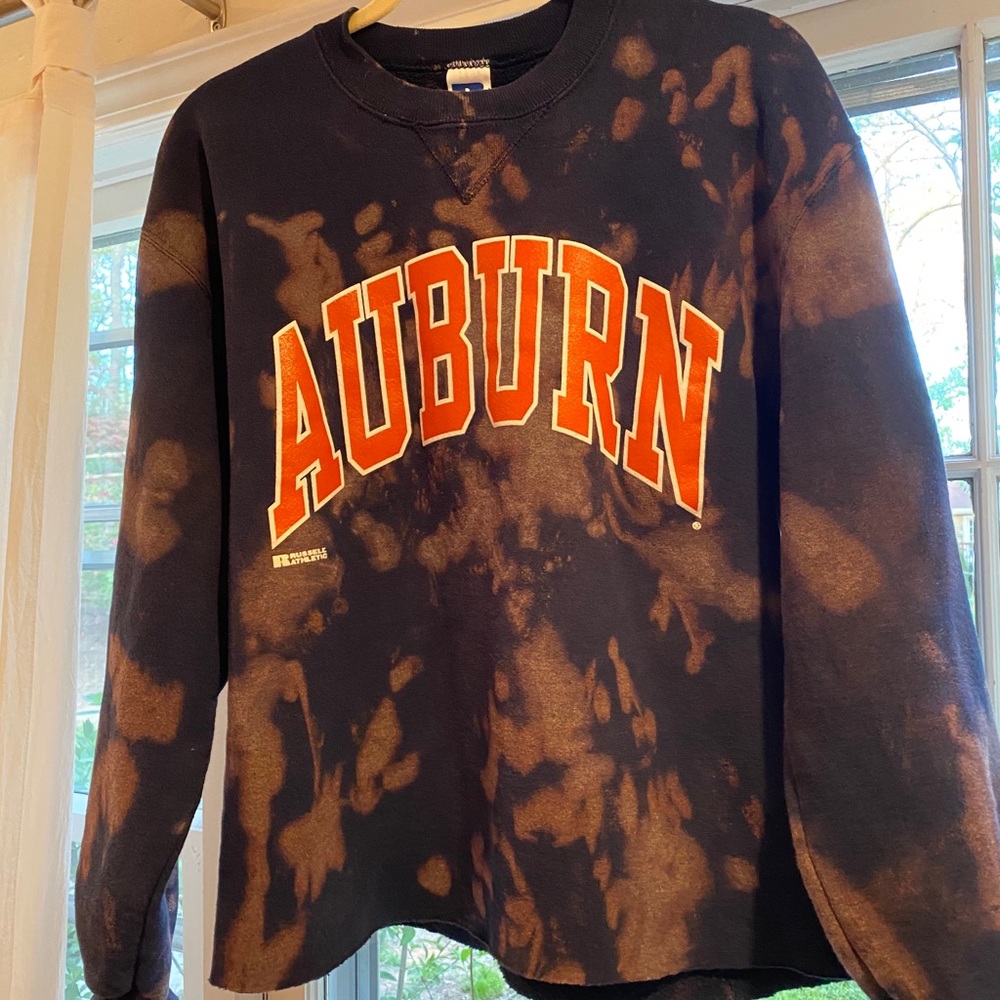Auburn tie dye sweatshirt
